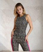 Georgie Full Length Tank with Bra Shelf